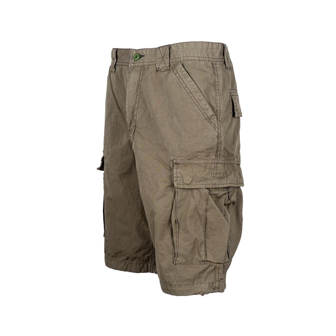 Pantalón corto cargo Tribal Core verde oliva