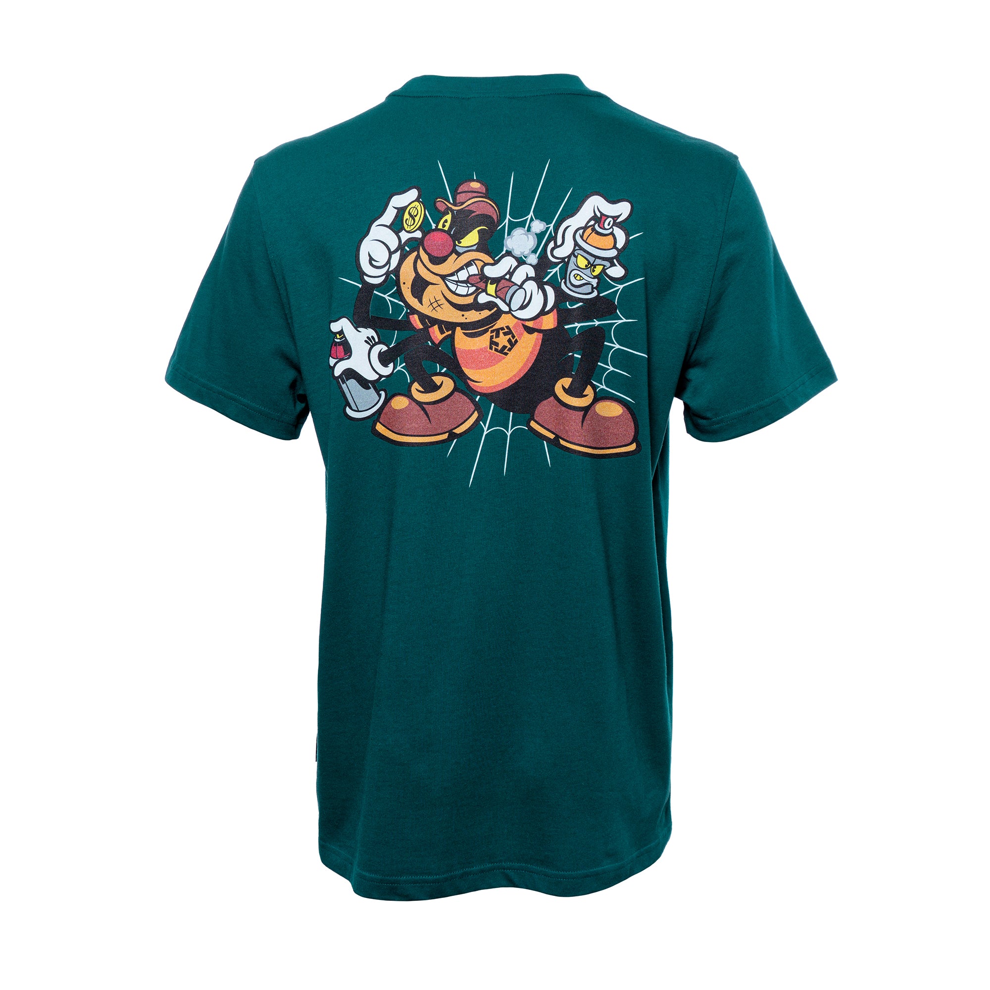 Tribal Gear Origi Spider T-Shirt / dark teal – Tribal Gear EU