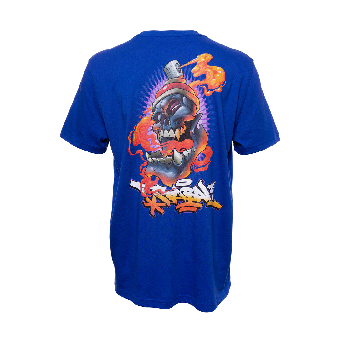 Camiseta Tribal x Humone_SF Can azul real